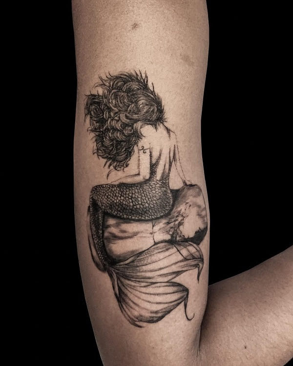 Hình xăm nàng tiên cá đã trở thành  Đỗ Nhân Tattoo Studio  Facebook